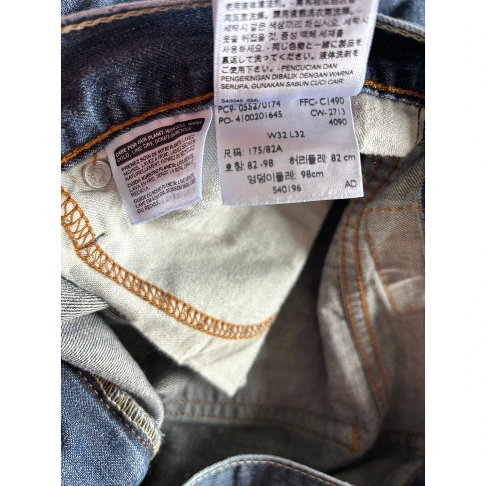 Levis 527 Slim Bootcut Jeans Mens 32x32 Medium Wash Denim Blue 05527-0174